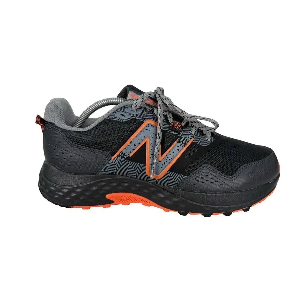 New Balance Mens Size 10 D Sneaker 410v8 MT410LO8 Gray Running Shoes T410 EUC